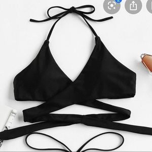 wrap around bathing suit top